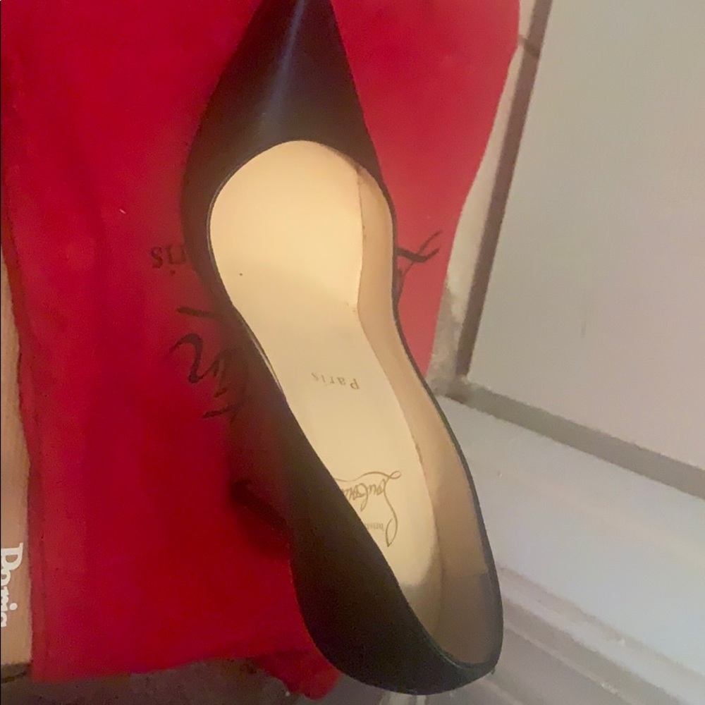 Black Christian Louboutins